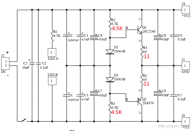 拔電源 拔OPA R2345阻值