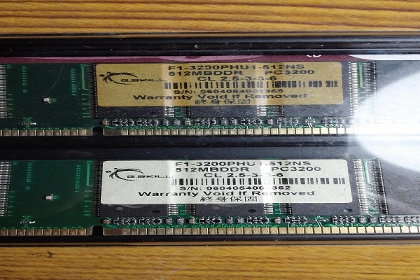 GSKILL DDR400 512MB