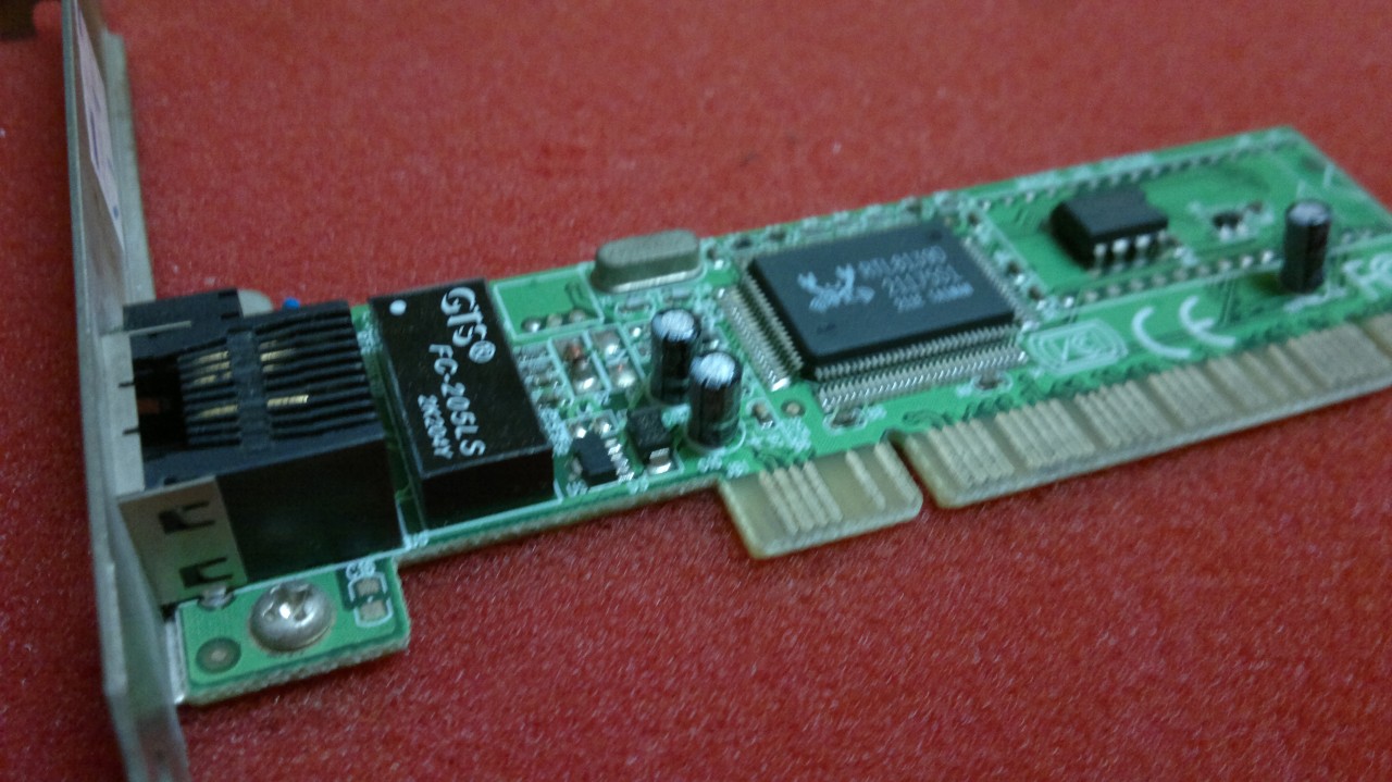 PCI 網路卡(RTL8139D)聯強