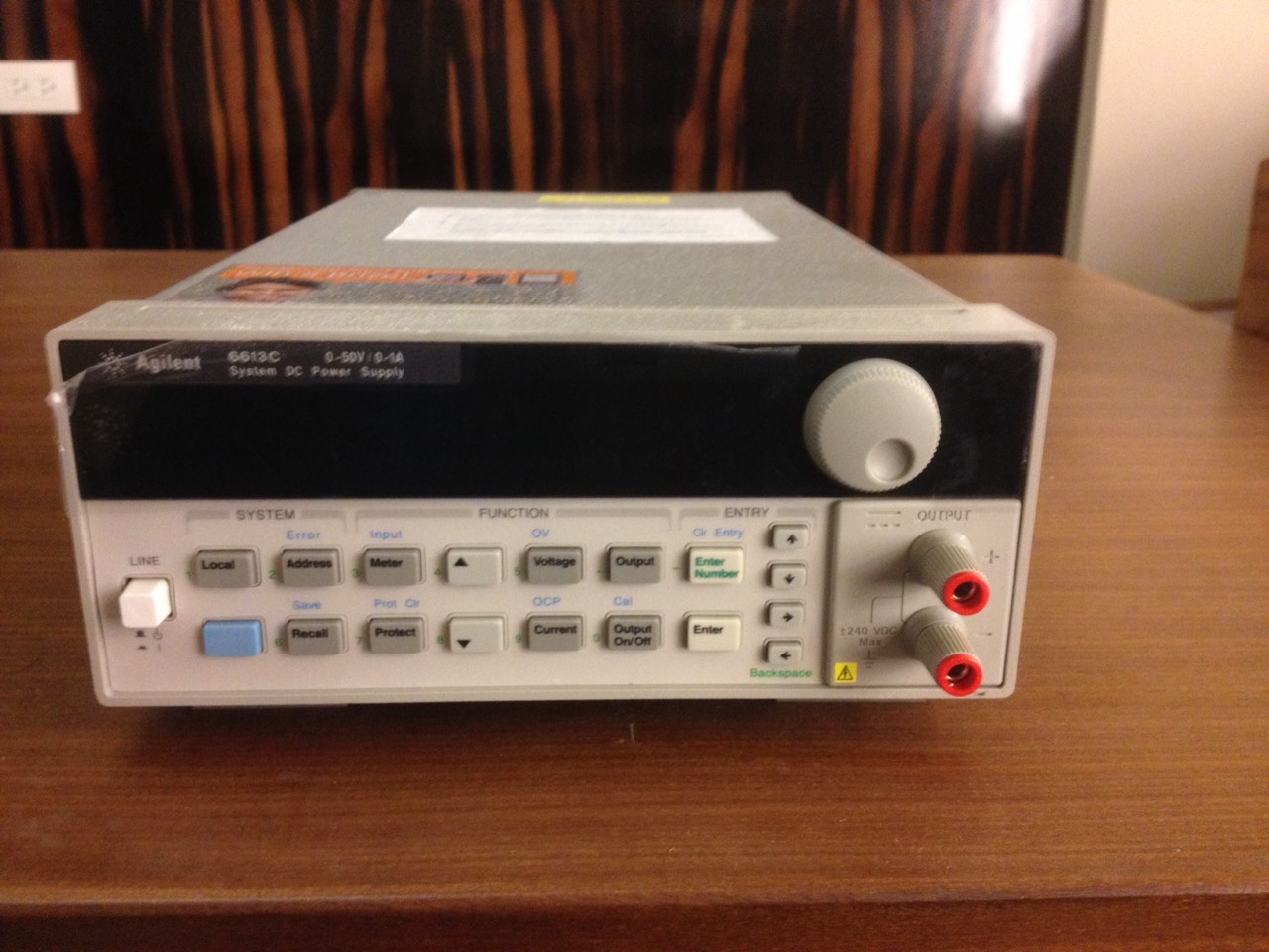 Agilent 6613C 50W 系統電源供應器 50V1A