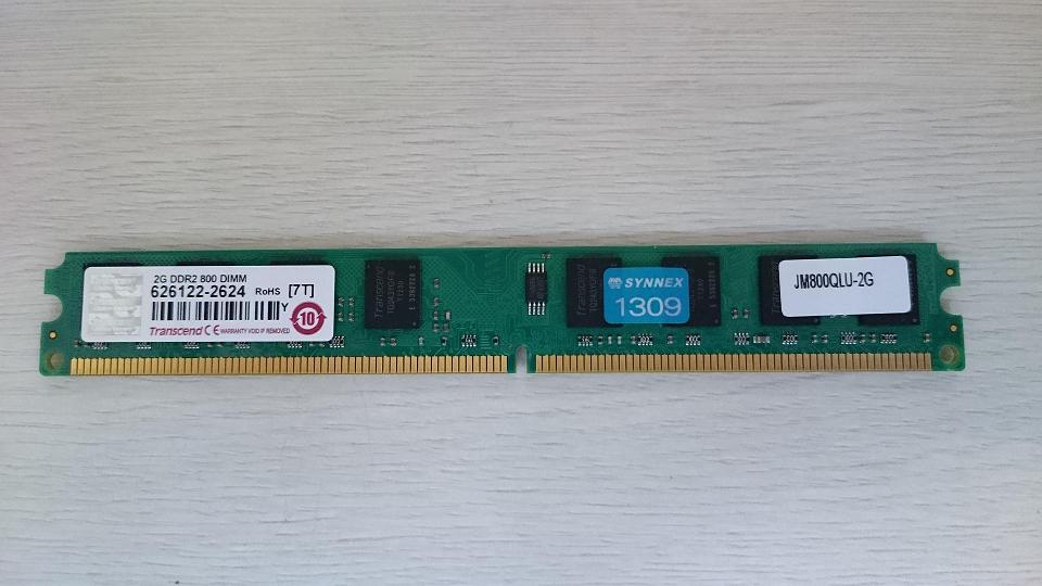 創見 DDR2 800 2GB