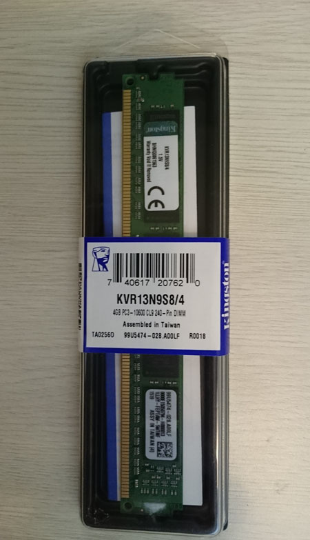 Kingston DDR3 1333 4GB