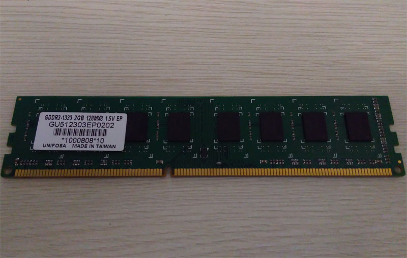 爾必達 DDR3 1333 2GB