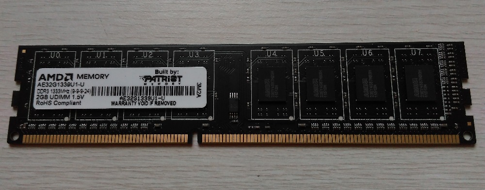 DDR3 1333 2GB