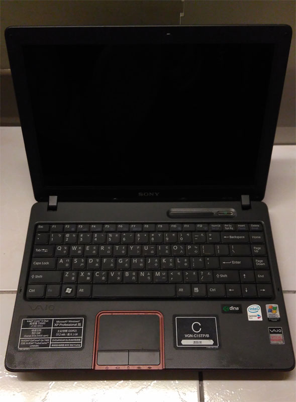[不知好壞]SONY PCG-6P7P 筆電一台