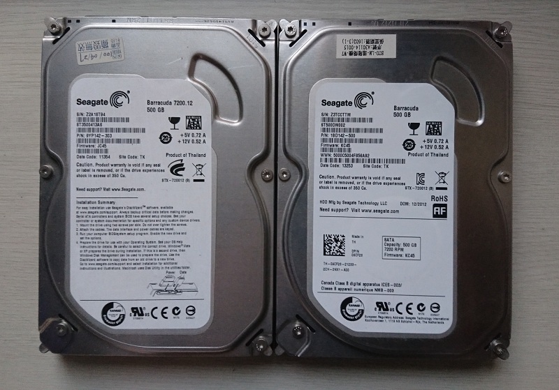 Seagate 500GB(品項不佳)