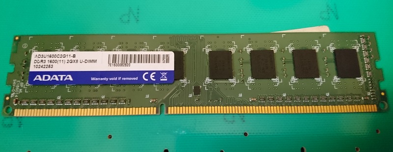 ADATA 威剛 DDR3-1600 2GB