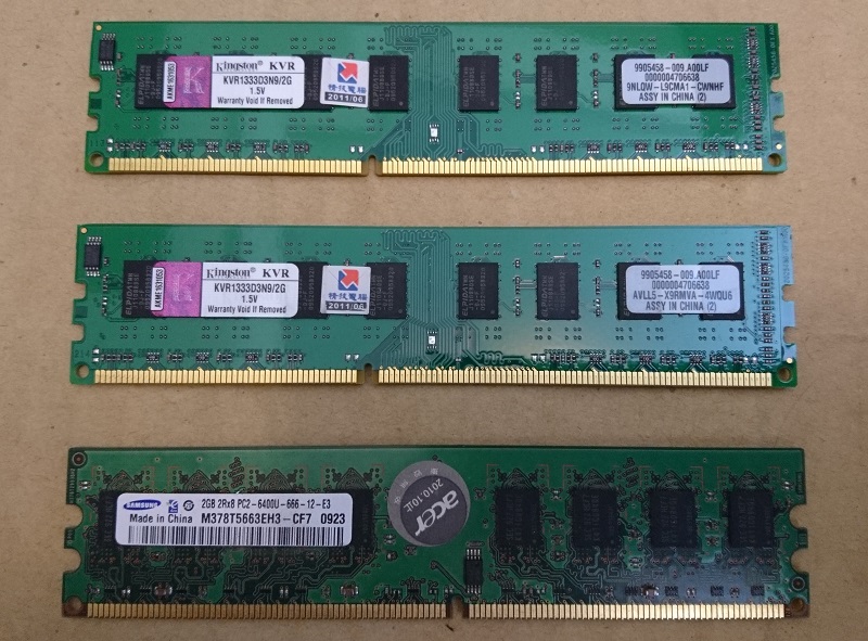 Kingston DDR3-1333 2GB