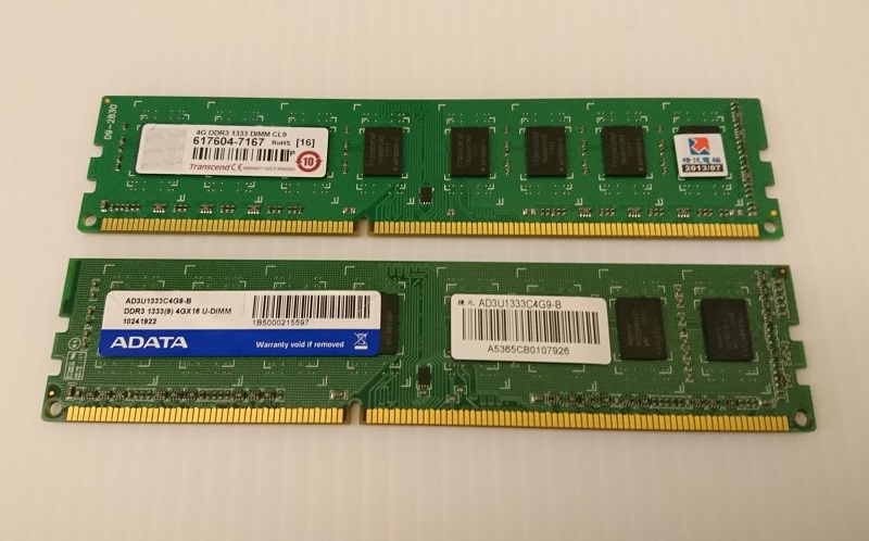 DDR3-1333 4GB