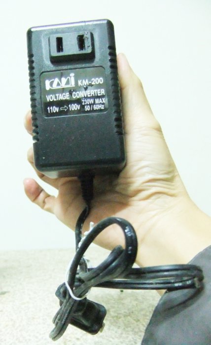 日本電器專用 變壓器 降壓器 AC 110V轉100V 230W KM-200