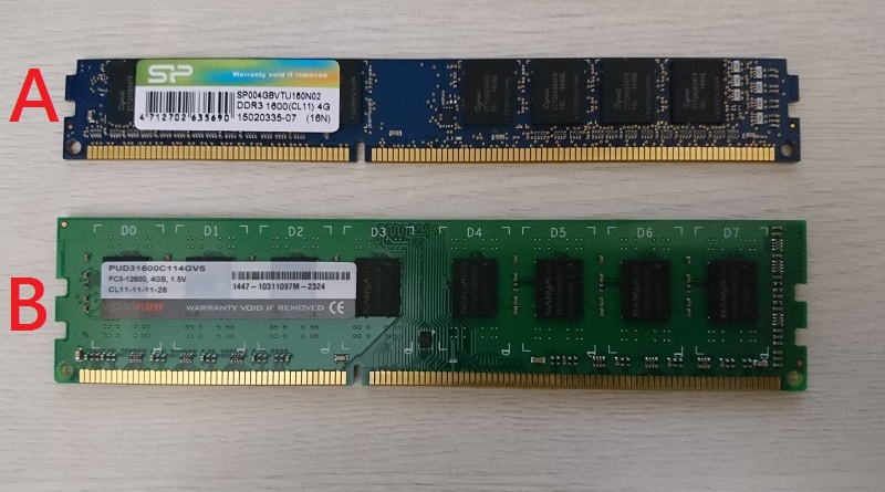 DDR3-1600 4GB