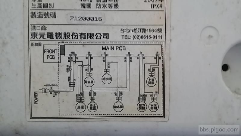 配線圖 :