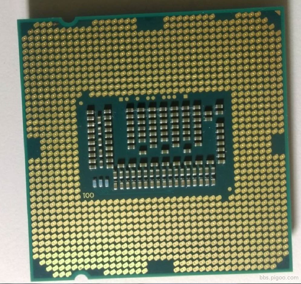Intel i7-3370 全部腳位圖照片
