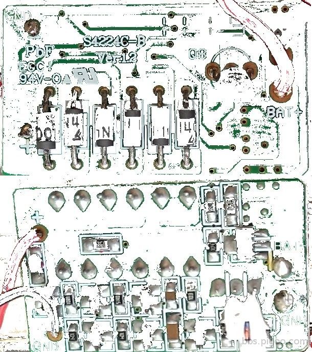 B&D li2000 charger PCB