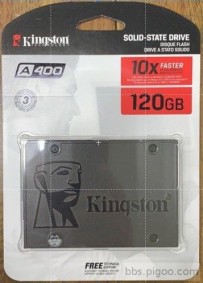 Kingston 金士頓 A400 120G 2.5吋 SATA SSD固態硬碟【三年保】