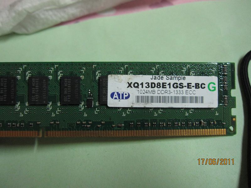 ATP 1G DDR3-1333 ECC