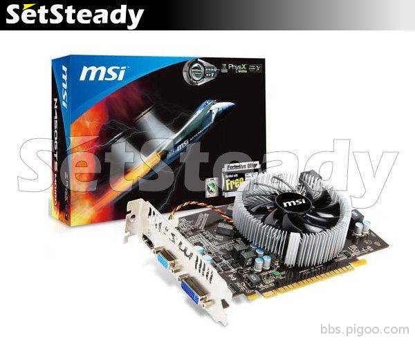 MSI微星 N450GTS-MD1GD3V2 450晶片/DDR3 1GB/HDMI/軍規固態電容
