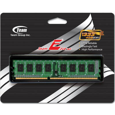 Team 十銓 Elite DDR3-1333 4GB 桌上型記憶體 DDR3 D3 1333 4G 原廠終保