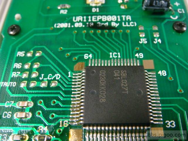 電路板的版本不同 使用IC也不同
