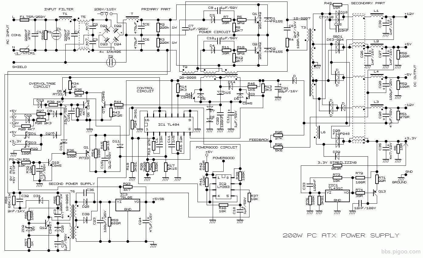 ATX線路圖