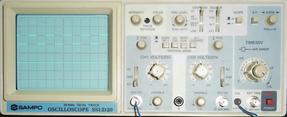 SAMPO SSI-2120 Oscilloscope 20MHz 示波器