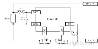 充電保護電路圖