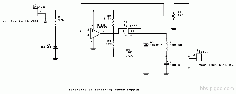 The Junk Box Switcher power supply(Step down to  5Vdc).gif