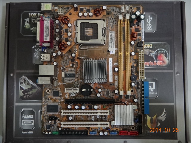 ASUS P5GC-MX/V 主機板良品