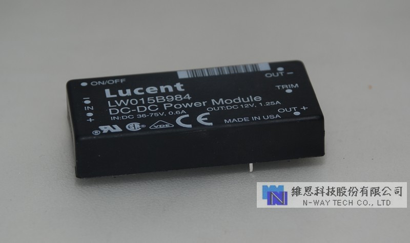 DC-DC LUCENT Power Module LW015B984 輸出：12V 1.25A