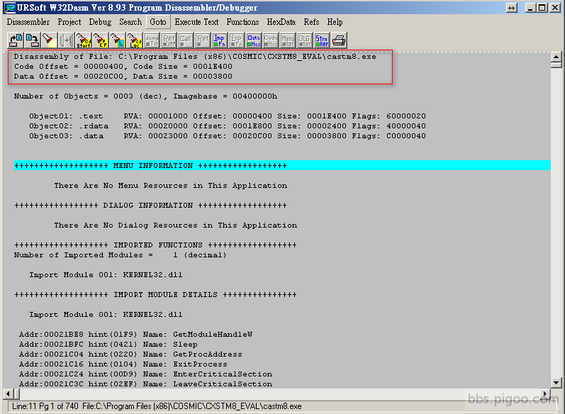 cosmic c compiler