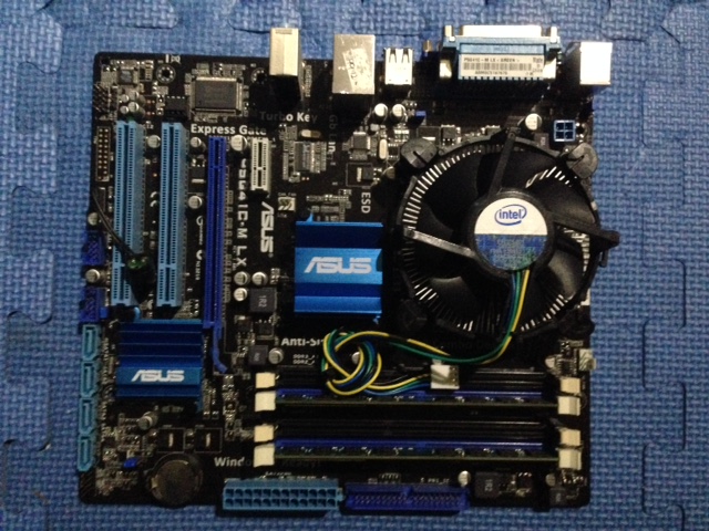ASUS P5G41C-M LX 主機板附4G RAM,intel  E6700 CPU(已售出)