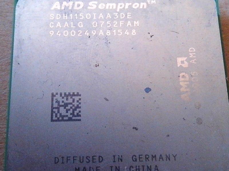 CPU AMD SDH 1150 安裝XP測試OK