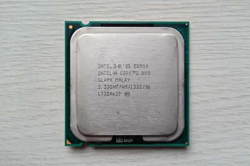 Intel Core2 Duo E6550