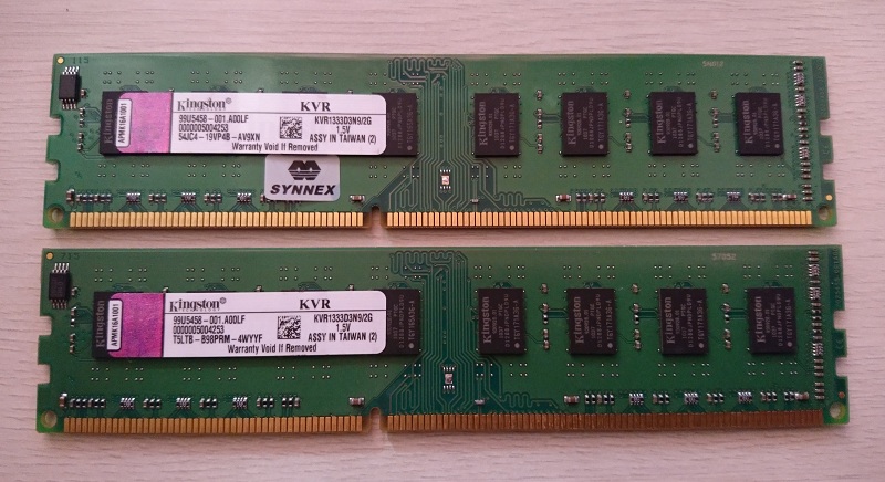 Kingston DDR3-1333 2GB