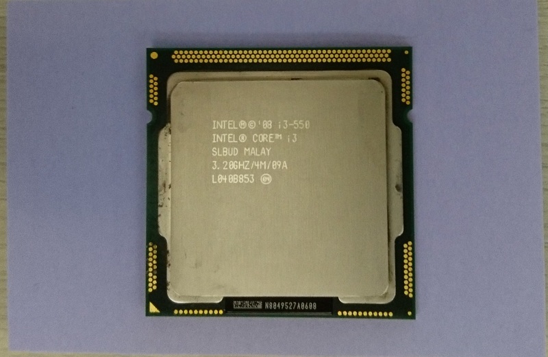 intel Core i3-550