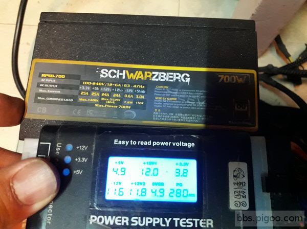 SCHWARZBERG 700W 電源供應器