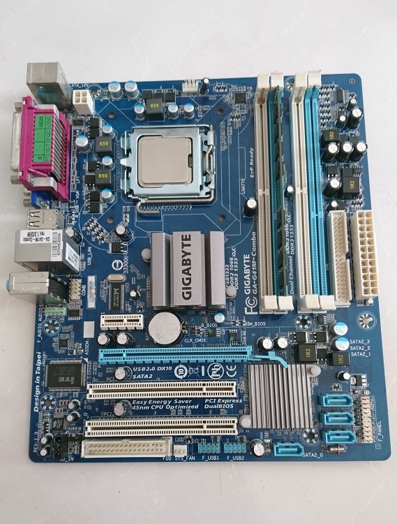 intel Pentium E6600 + 技嘉GA-G41M-Combo+Kingston DDR3-1333 2GB