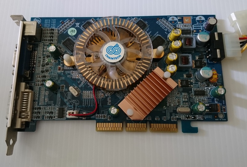 承啟nVidia Geforce 7300GT 256MB(AGP)