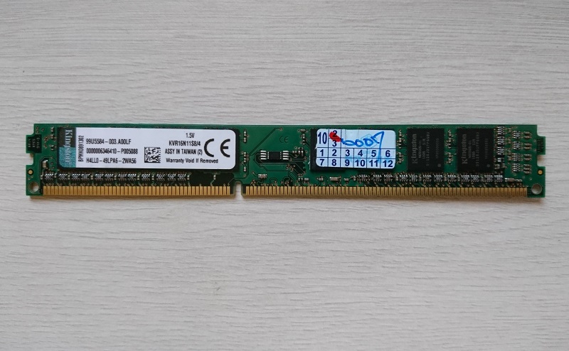 Kingston DDR3-1600 4GB