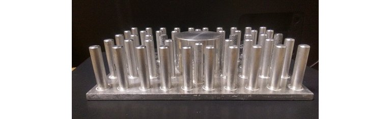[已賣出] 全鋁圓柱式一體成形散熱片