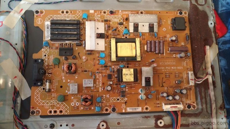 CHIMEI液晶電視 TL-32LS500D電源板故障品.jpg