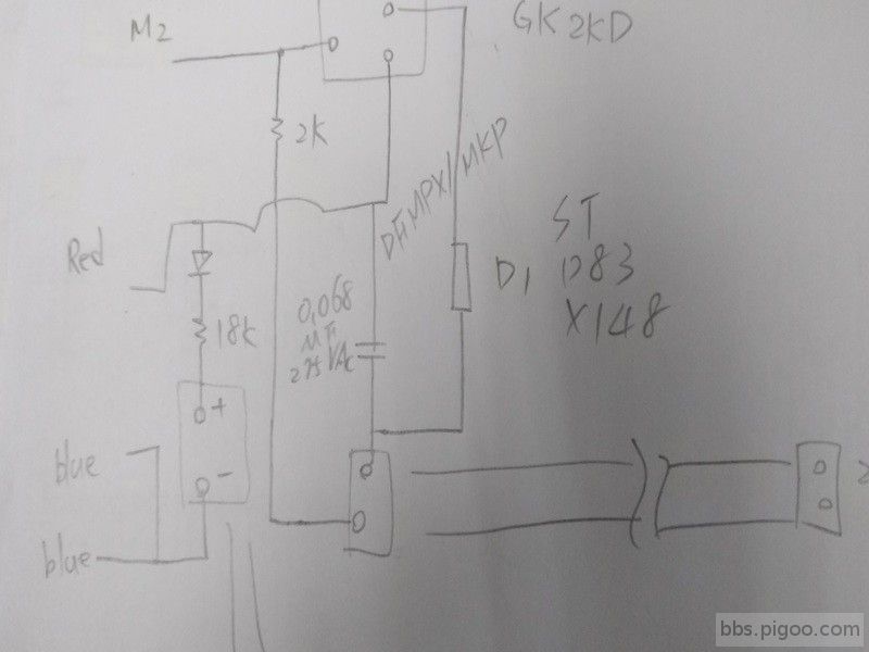 手繪出它的電路