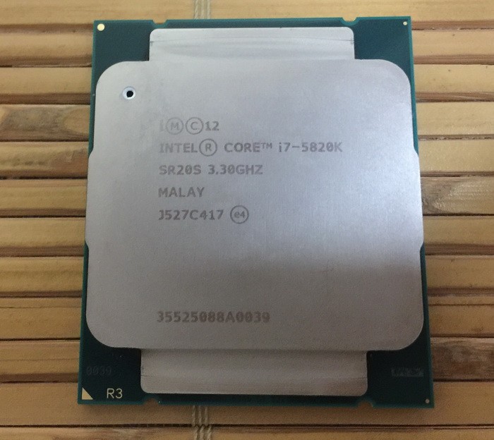 Core i7-5820K 正式版 3.3G 6C12T LGA 2011-3