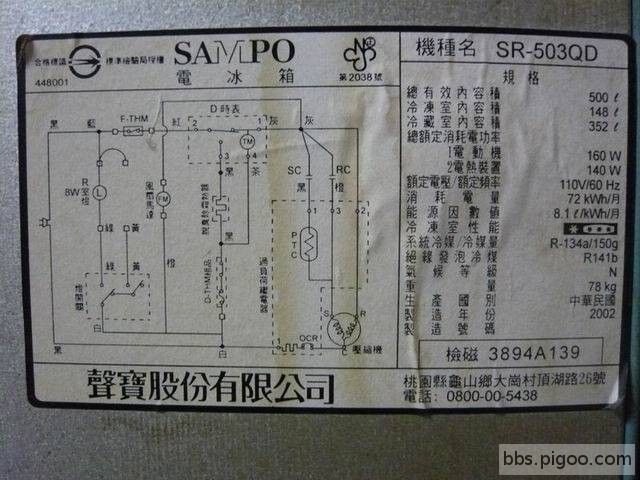 SAMPO聲寶 電路圖