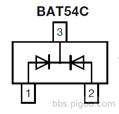 Diodes BAT54C