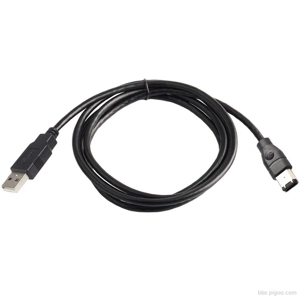 2-頻道連接線 1394 Firewire USB AM 轉 6P線USB轉1394聲卡連接 轉換接頭.jpg