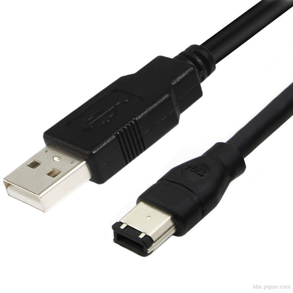 4-頻道連接線 1394 Firewire USB AM 轉 6P線USB轉1394聲卡連接 轉換接頭.jpg