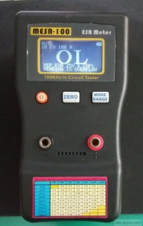 MESR-100 電容表專業測電容內阻