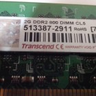 創見 DDR2 800 2G 終保 不開機 要自己送修~