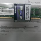 PATRIOT 美商博帝 DDR3-1600 4G 單面 (保修換回)
